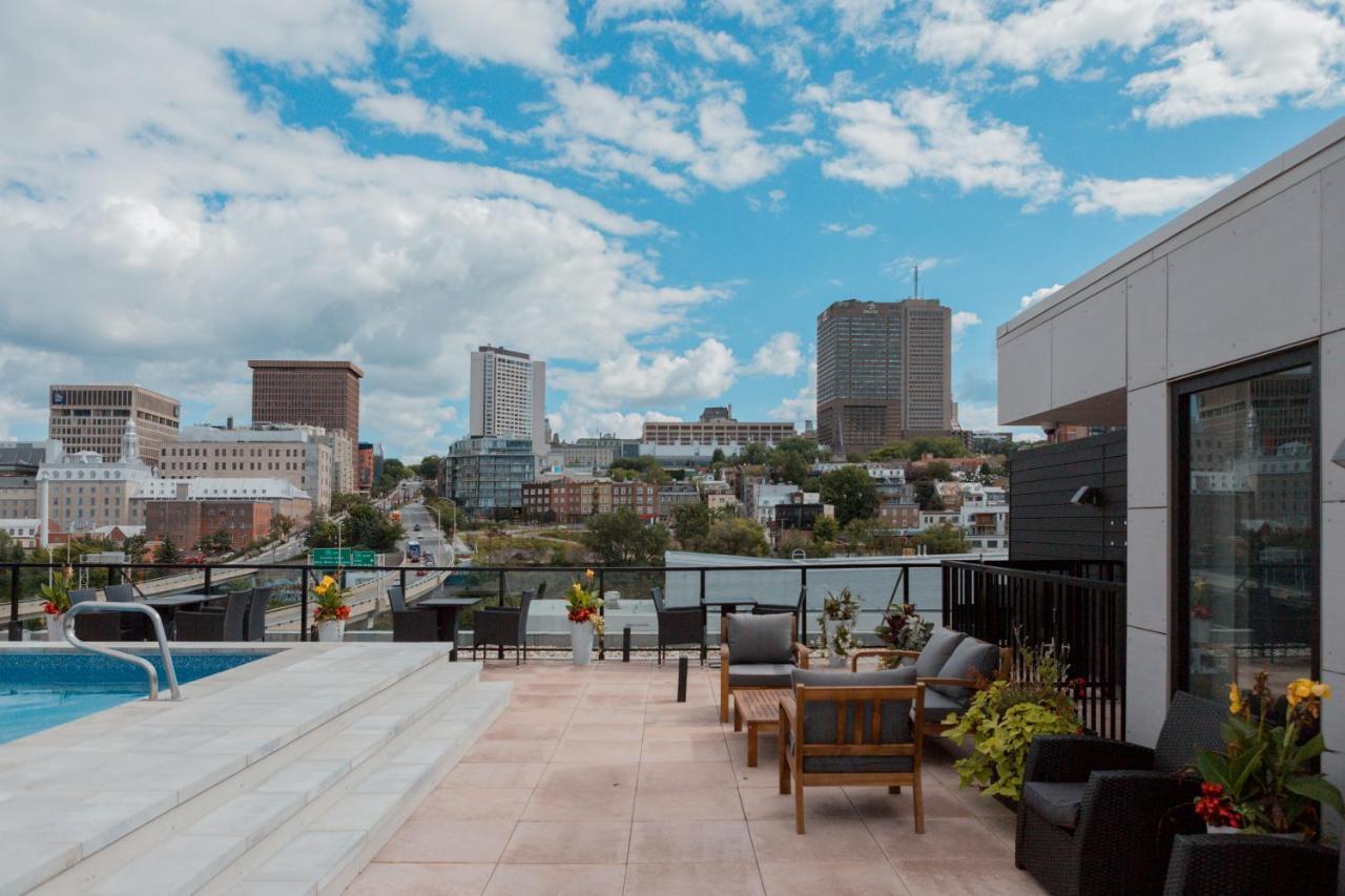 Condo Mid-Century Modern Style - Pool/Terrace 퀘벡 외부 사진